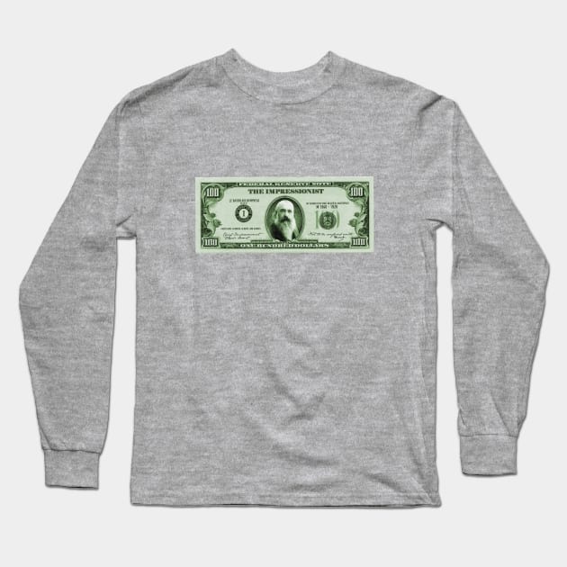 Check The Monet Long Sleeve T-Shirt by Pixelmania